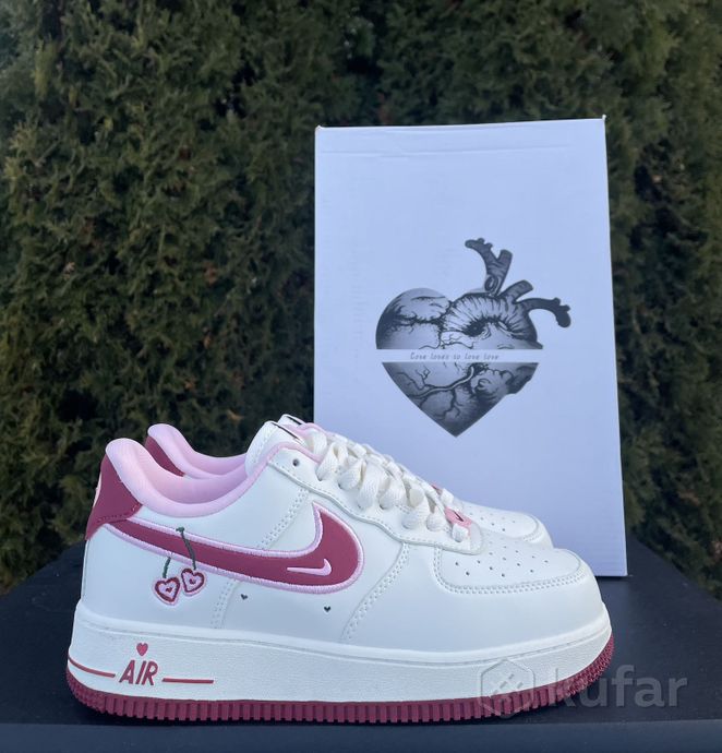 фото nike air force 1 low valentine’s day  0