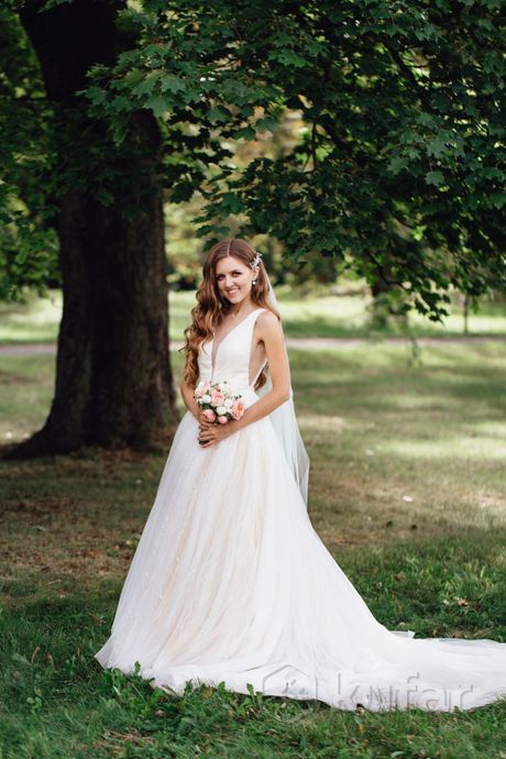 фото невероятное свадебное платье 0