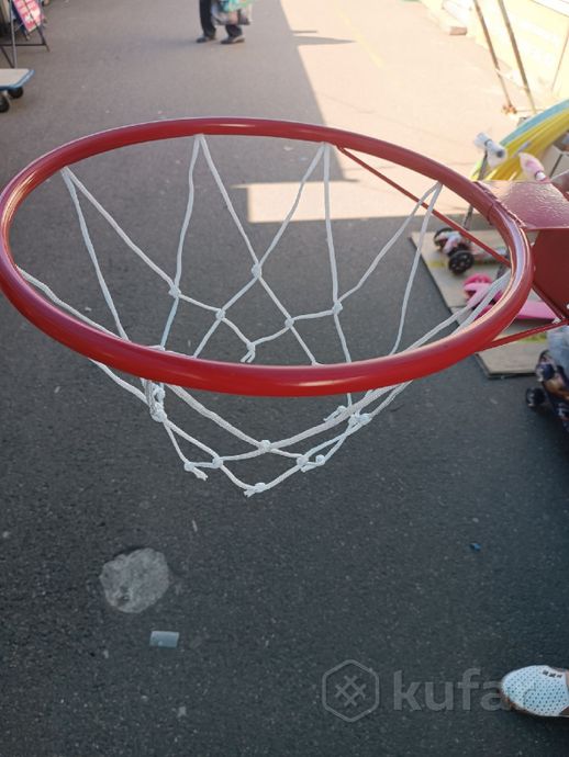 фото баскетбольное кольцо с сеткой, корзина баскетбольная 38см и 45см для игры баскетбол 2