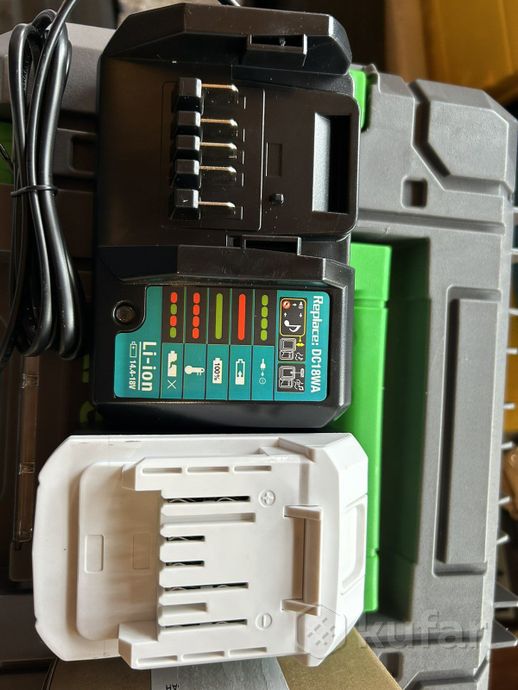 фото зарядное устройство для литиевой батареи makita 14,4 в-18 в dc18wabl1813g bl1811gdc18sg dc1851 bl141 1