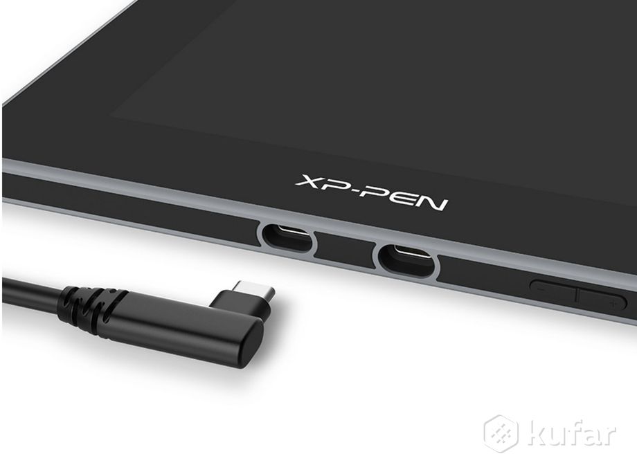фото графический планшет xp-pen artist 12 (2-е поколение, черный) c оригинальным кабелем usb-c 4