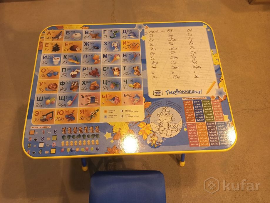 фото наборы детской мебели стол стул ника азбука-прописи 12