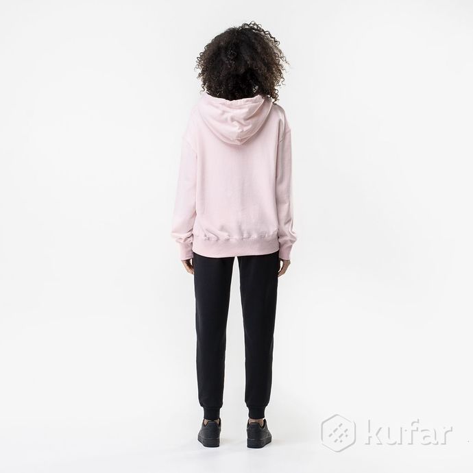 фото худи   ami paris oversize ami de coeur hoodie pink 5