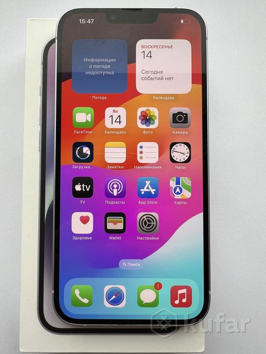 фото apple iphone 14 plus 128 gb purple как новый гарантия 0