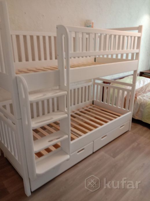 фото детская двухъярусная кровать ''сигма''  12