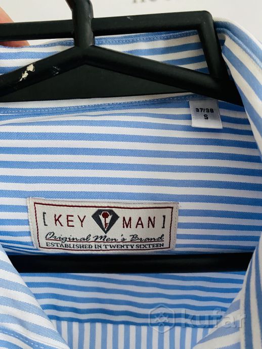 фото рубашка key man размер s 37/38 сорочка 1