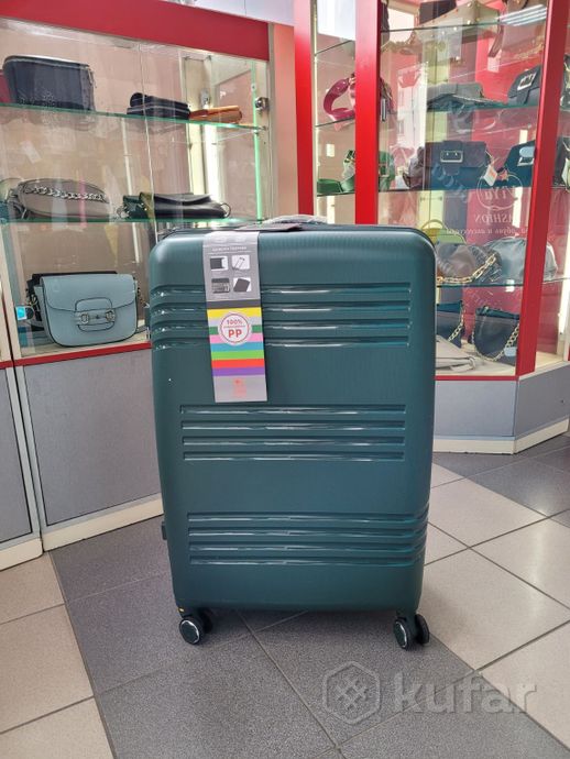 фото дорожный ударопрочный чемодан популярной фирмы imp 1