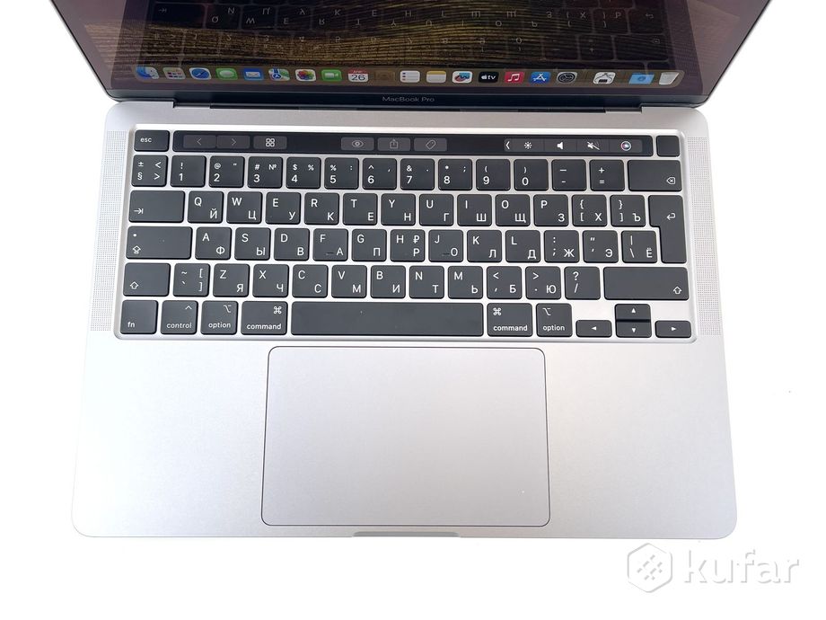 фото идеальный macbook pro 13'' 2022 года m2 / 16gb / 256gb touch bar space gray оригинальный, с гарантие 6