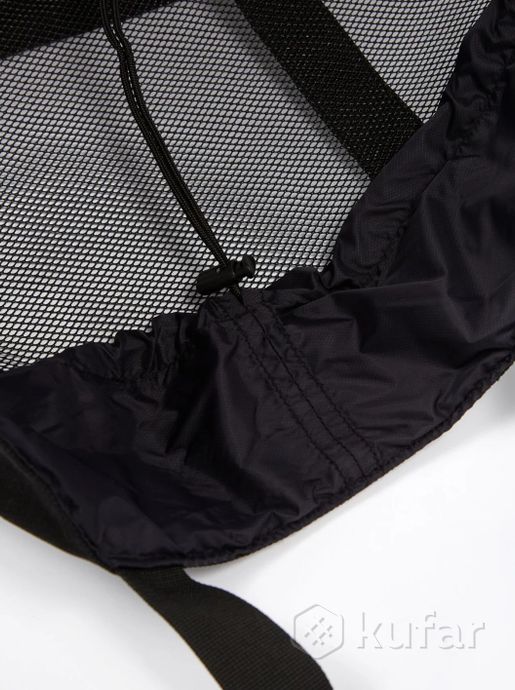 фото сумка stussy mesh beach tote bag black 4