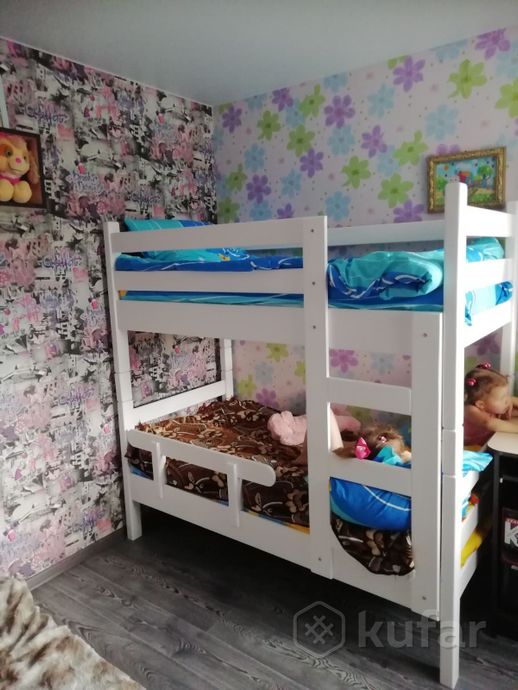 фото детская двухъярусная кровать ''малютка'' 8