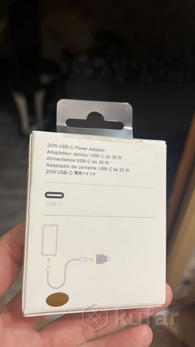 фото сетевое зарядное apple 20w usb-c power adapter 2