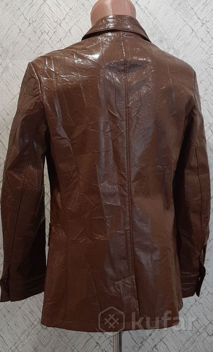 фото пиджак экокожа marco pele,турция, куртка мужская  из экокожи, 2
