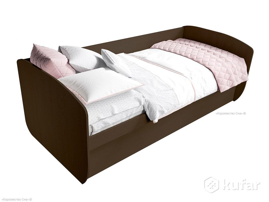 фото кровать подростковая сон&k, 90x200, разные цвета 4