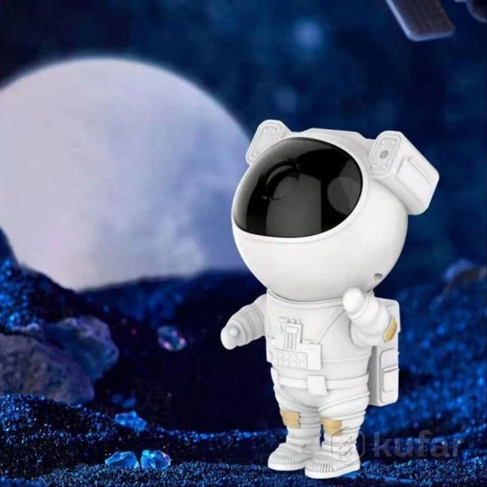 фото ночник проектор игрушка astronaut starry sky projector 3