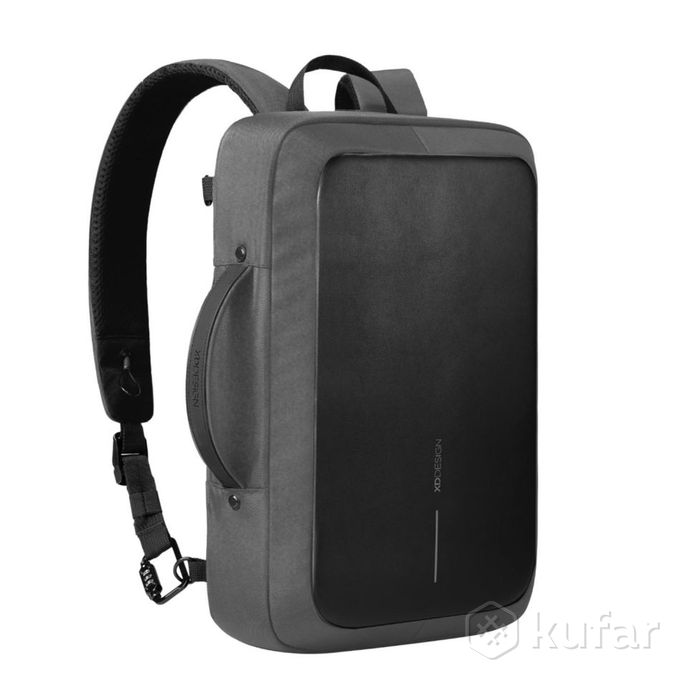 фото рюкзак для ноутбука xd design bobby bizz 2.0 (серый) 0