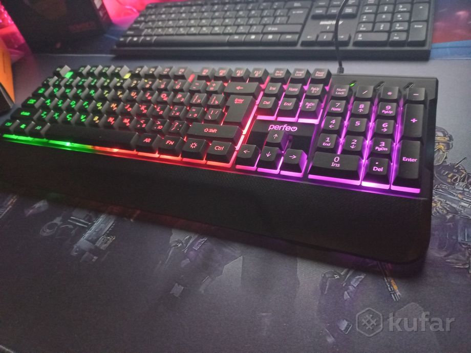 фото игровая клавиатура c подсветкой (новая, гарантия) 1