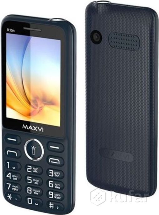 фото мобильный телефон ''maxvi'' k15n blue dual sim 0