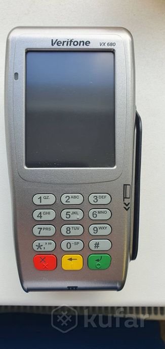фото банковский платежный pos-терминал verifone vx 680 1