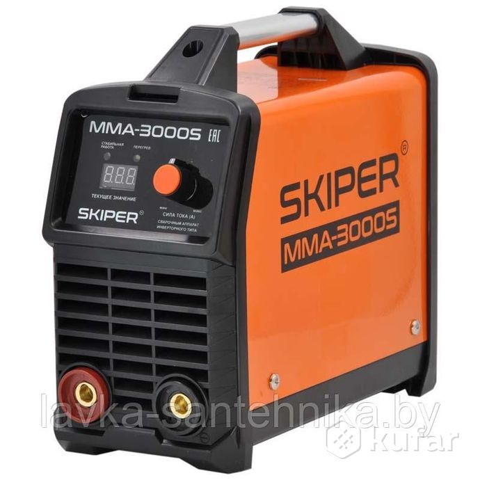 фото skiper инвертор сварочный skiper мма-3000s (160-260 в, led диспл., 160а, 1,6-4 мм, электрост. от 6,0 2