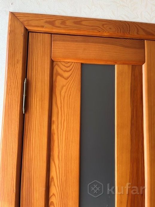 фото межкомнатные деревянные двери с ручкой 1