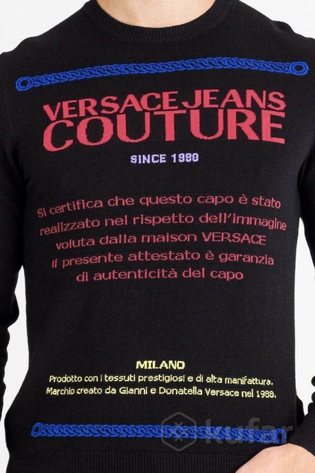 фото versace jeans couture оригинал свитер  1