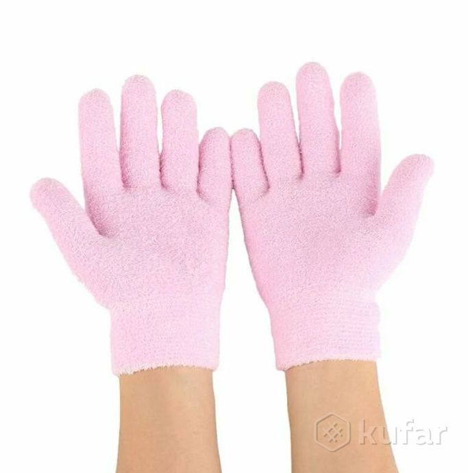 фото -50 скидка  гелевые увлажняющие spa перчатки gel gloves moisturizing 8