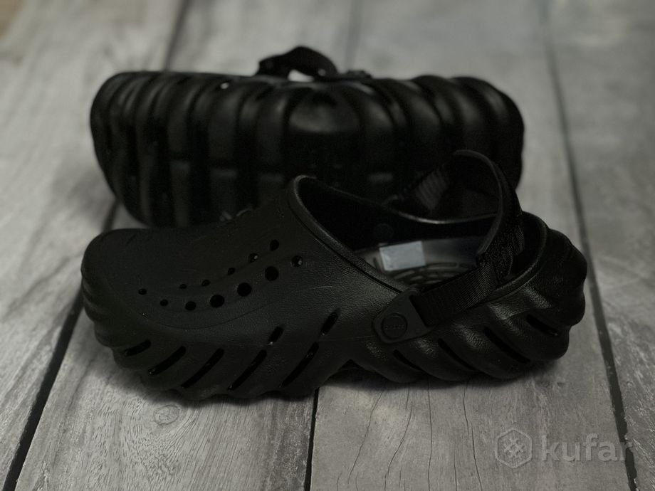 фото кроксы crocs echo clog тапки сандали сланцы 1