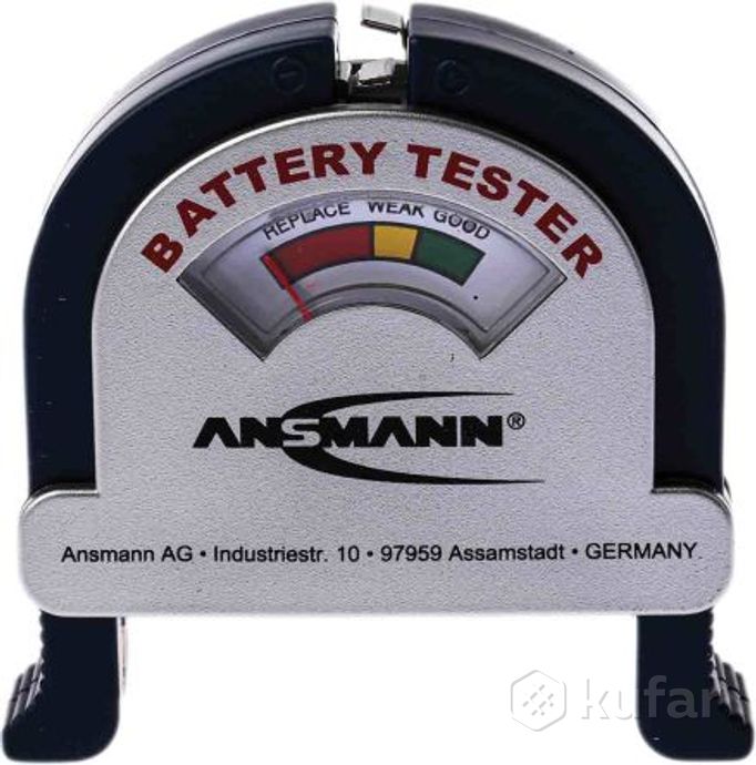 фото тестер ansmann battery tester 1