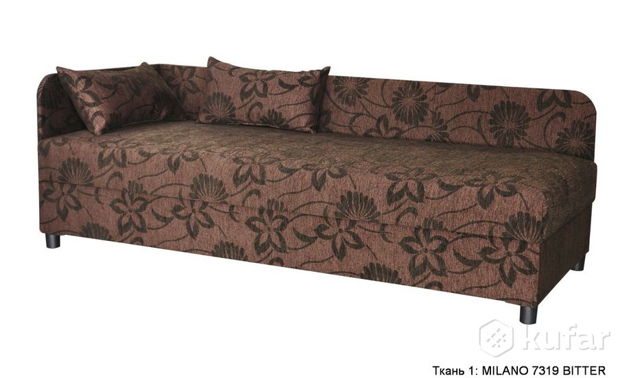 фото прямой полуторный диван-тахта визит-1 (9 расцветок) в рассрочку 6