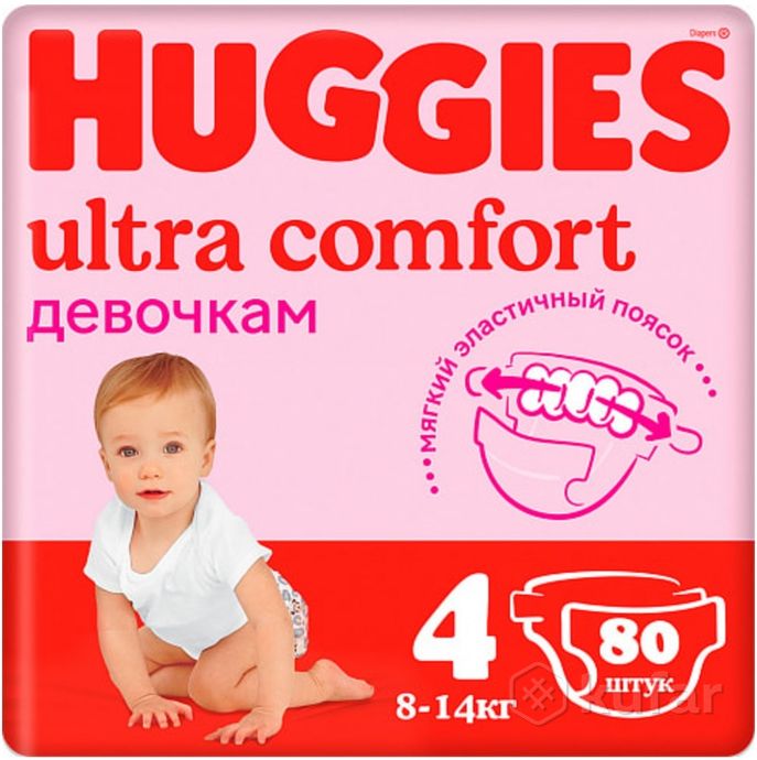 фото подгузники huggies ultra comfort - 3,4,5. доставка 4
