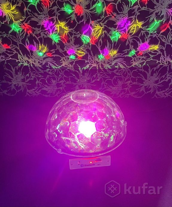 фото светодиодный диско-шар led magic ball с bluetooth 2