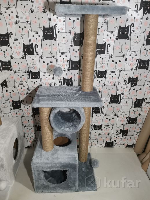 фото домик когтеточка для кошки  0