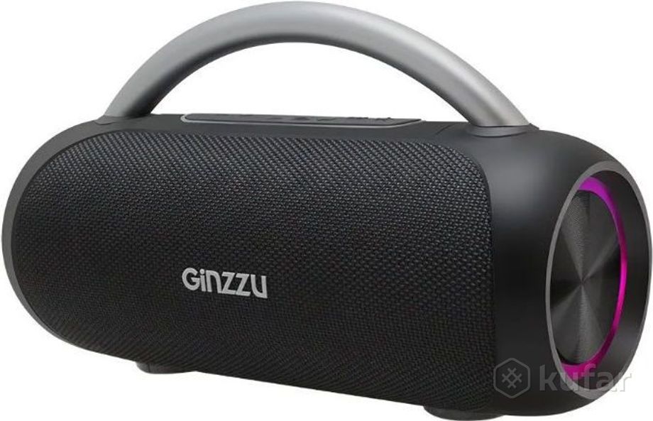 фото портативная акустика - ''ginzzu'' gm-909b black bluetooth 0