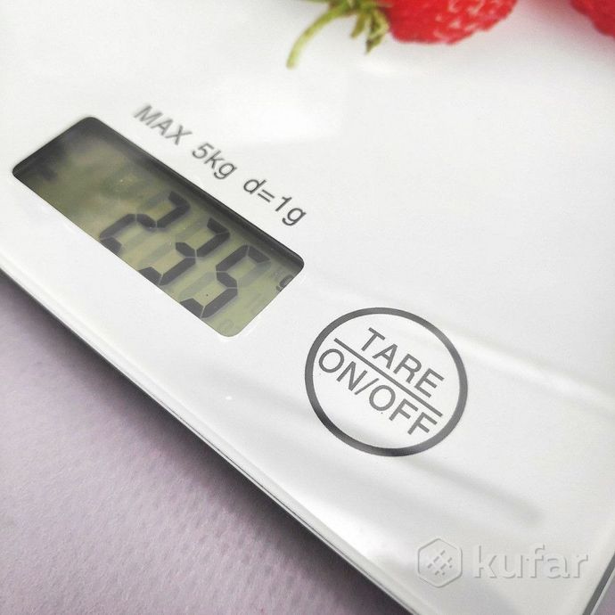 фото электронные кухонные весы digital kitchen scale, 15.00х20.00 см,  до 5 кг арбуз лайм 4