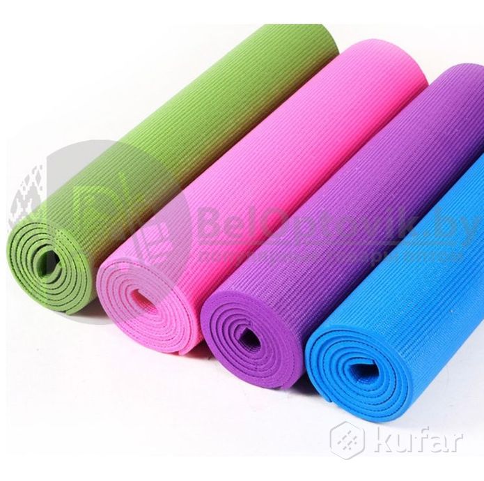 фото коврик для йоги (аэробики) yogam ztoa 173х61х0.5 см розовый 6