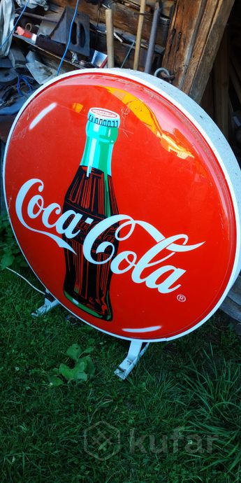 фото неоновая вывеска coca cola 6