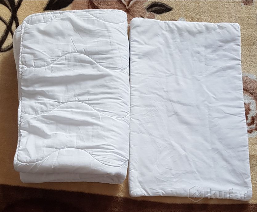 фото комплект в кроватку perina (подушка, одеяло) 0