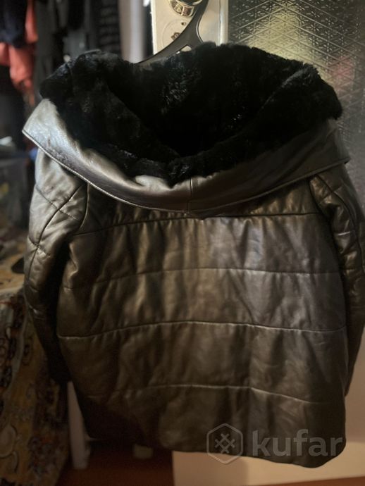 фото зимняя куртка из натуральной кожи  1