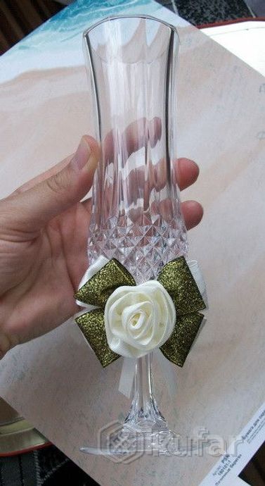 фото чехлы для шампанского - жених и невеста(hand-made) 5