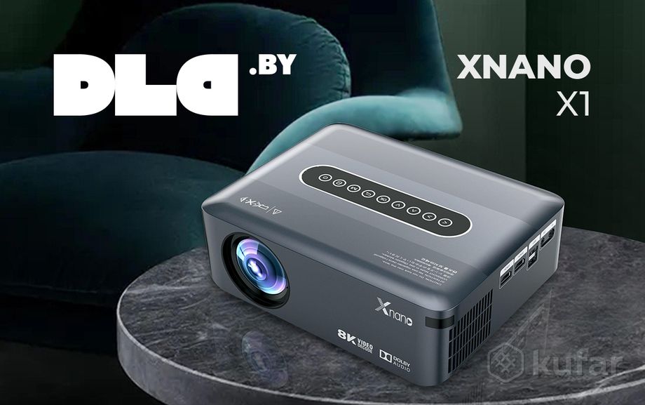 фото проектор xnano x1 тв ful hd яркость 12000 wi-fi tv 1