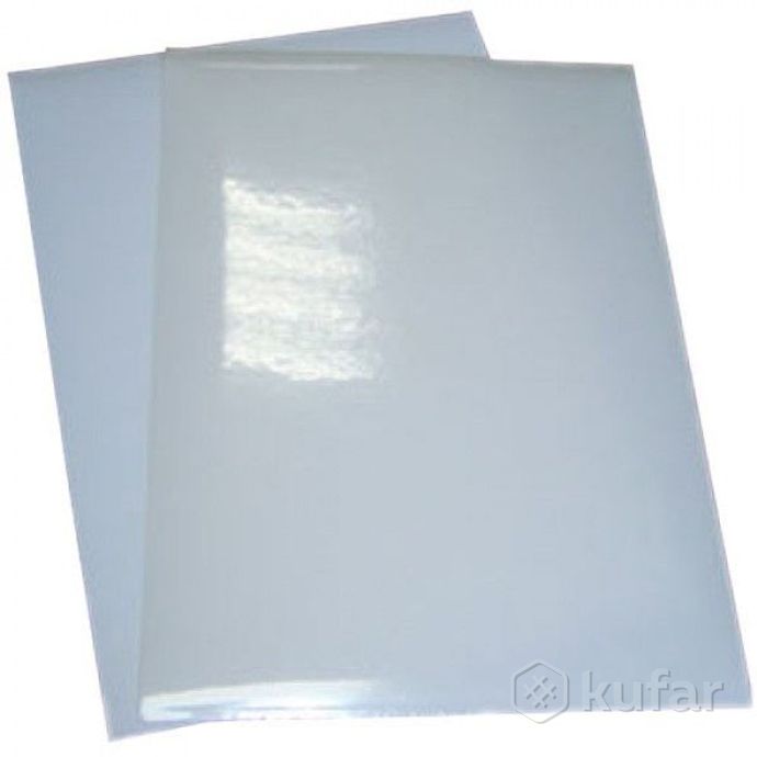 фото пленка глянцевая прозрачная самоклеящаяся a4 10 листов (a202997) (hi-image paper) 0