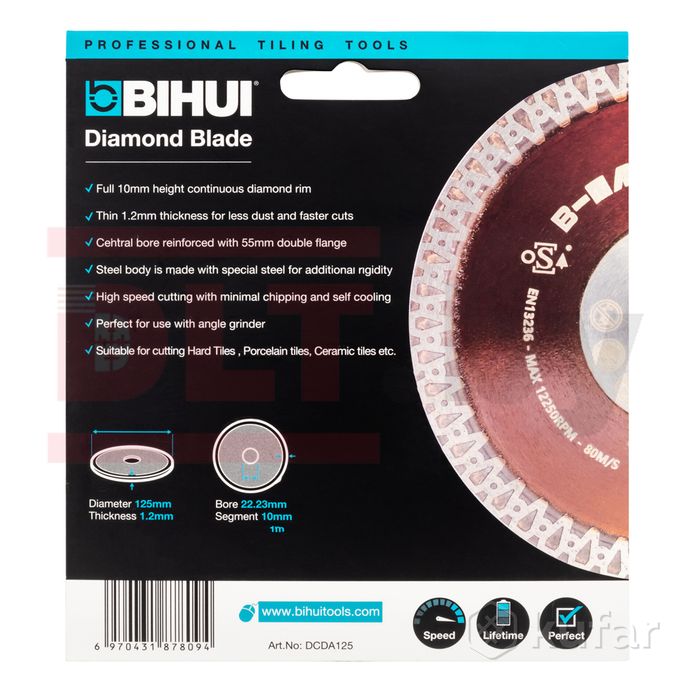 фото алмазный диск bihui b-master, 125мм 3