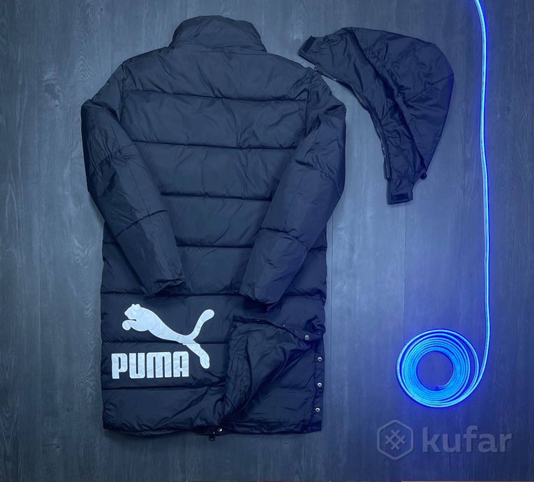 фото куртка удлинённая puma зима парка пума зимняя 0