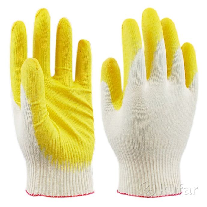 фото акция перчатки пвх строительные перчатки, перчатки для дачи 0