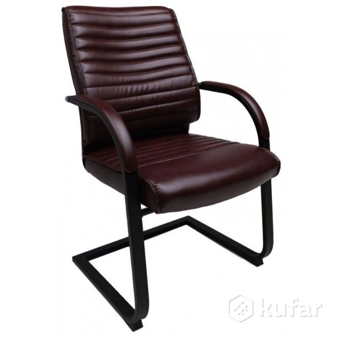 фото стул akshome augusto (августо) eco коричневый бриллиант/черный 0