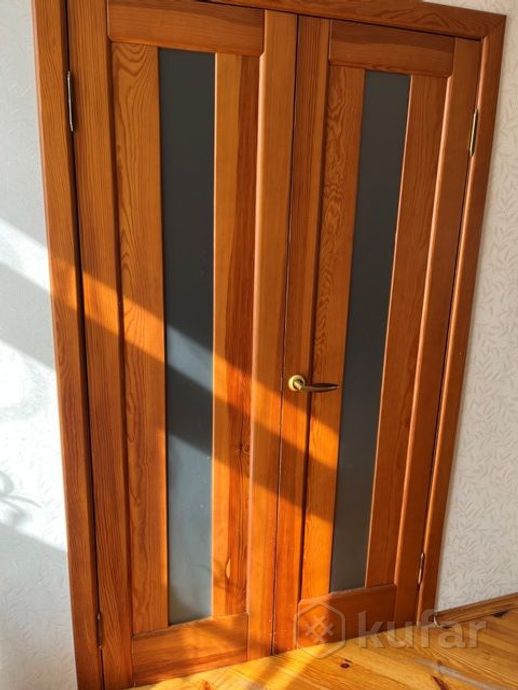 фото межкомнатные деревянные двери с ручкой 8