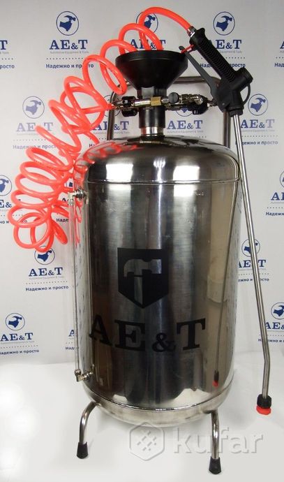 фото пеногенератор высокого давления с блоком пенообразования ae&t fs-350m (50л) 0