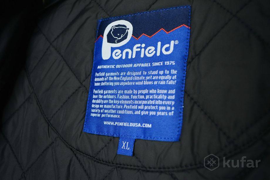фото утепленная стеганая куртка стеганка penfield quilted jacket 6