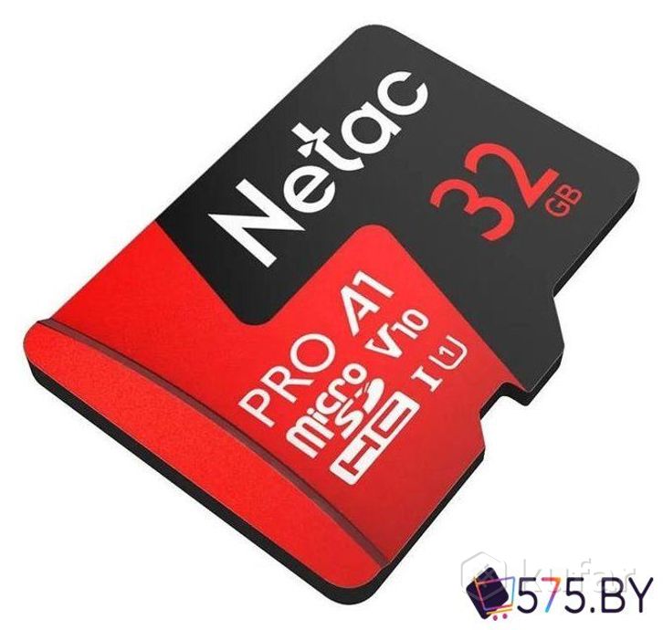 фото карта памяти netac p500 extreme pro 32gb nt02p500pro-032g-r (с адаптером) 2