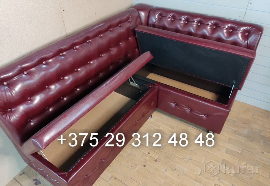 фото кухонный угловой диван честер (125 х 175 см) 1